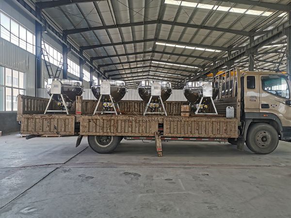 k8凯发天生赢家一触即发机械电加热夹层锅发往兰州