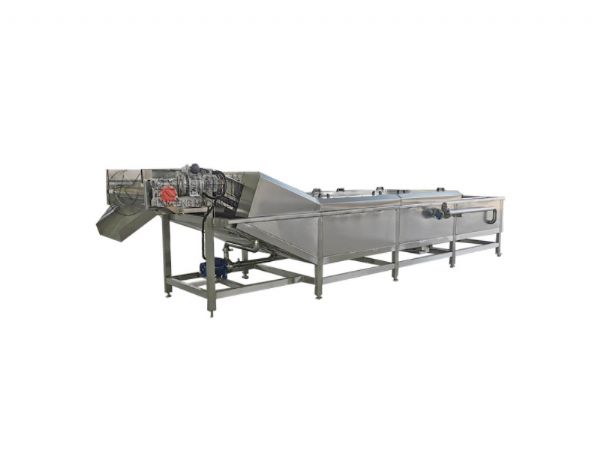 贝类海鲜连续蒸煮机